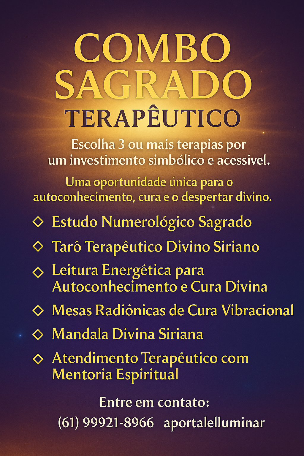 Combo Sagrado